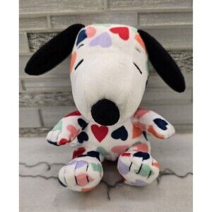 HALLMARK SNOOPY Love Hearts Plush Stuffie PEANUTS 2024 6"